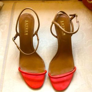 Heeled sandals by Ralph Lauren